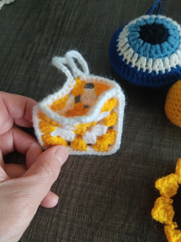 El Yapımı Bohem Örgü Süsler - Görsel 4