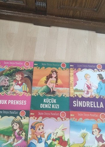  Çocuklar İçin Klasik Masal Kitapları Seti