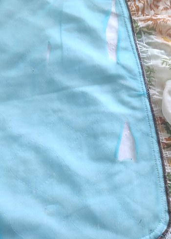 Pastel Renkli Çiçek Desenli Yatak Örtüsü - Görsel 9