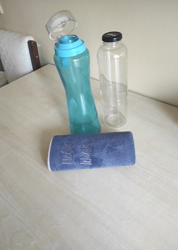 Mavi ve Gri Çocuk Termos Şişeleri - Görsel 5