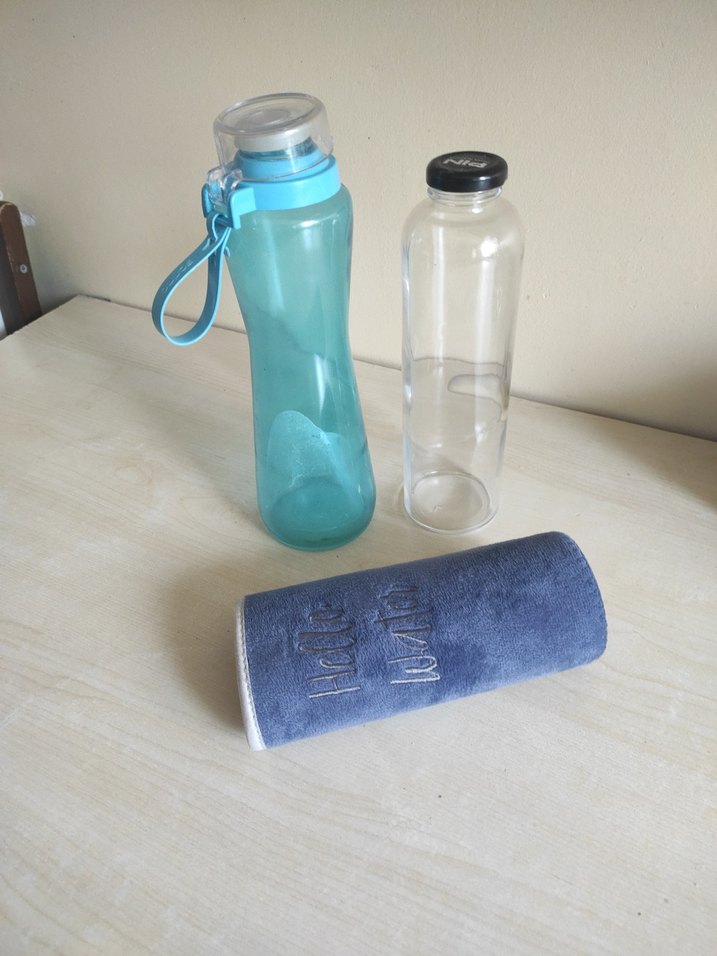 Mavi ve Gri Çocuk Termos Şişeleri - Görsel 2