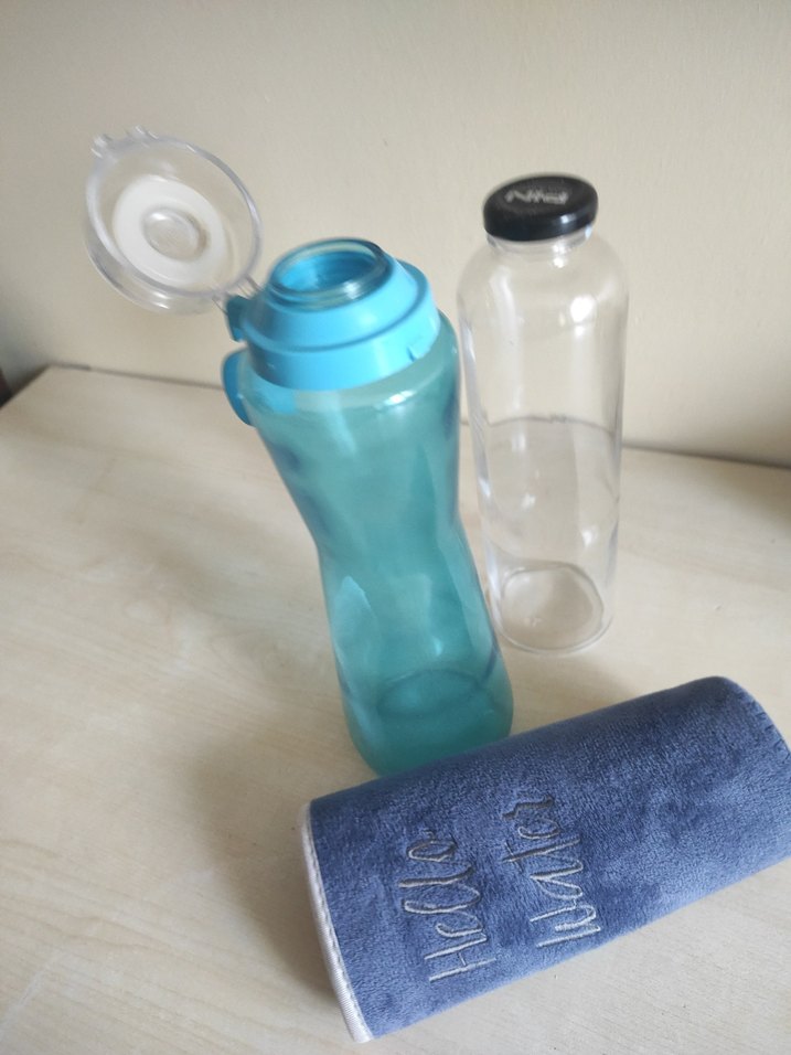 Mavi ve Gri Çocuk Termos Şişeleri - Görsel 3