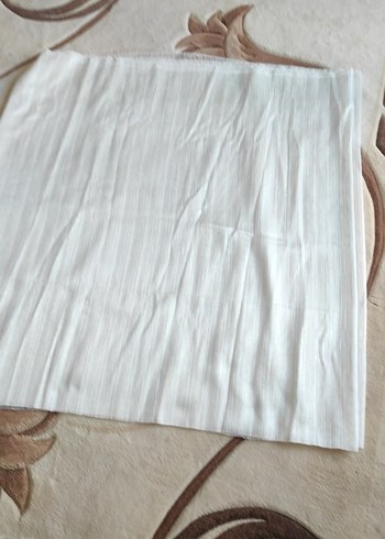 Beyaz Bohem Tarz çizgili Perde - Görsel 7