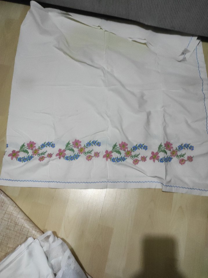 karyola kenarı kaneviçe nakış - Görsel 2