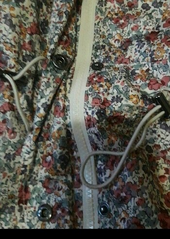 Bohem Uzun Kollu Kadın Yağmurluk - Görsel 4