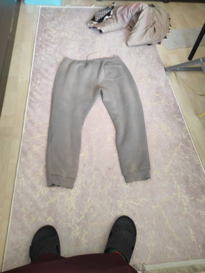 Gri Rahat Kesim erkek Eşofman Altı - Görsel 3