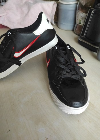 Nike Siyah Spor Ayakkabı Velcro - Görsel 3