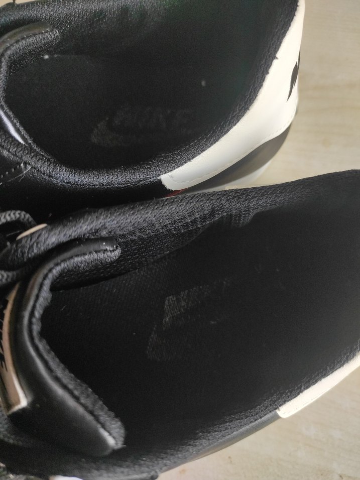 Nike Siyah Spor Ayakkabı Velcro - Görsel 5