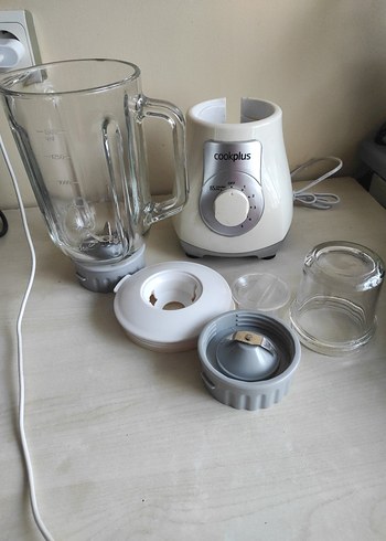 Beyaz Cookplus Blender ve Doğrayıcı Seti - Görsel 6