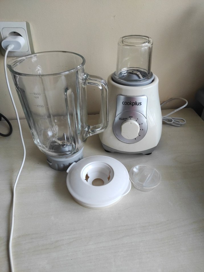 Beyaz Cookplus Blender ve Doğrayıcı Seti - Görsel 5