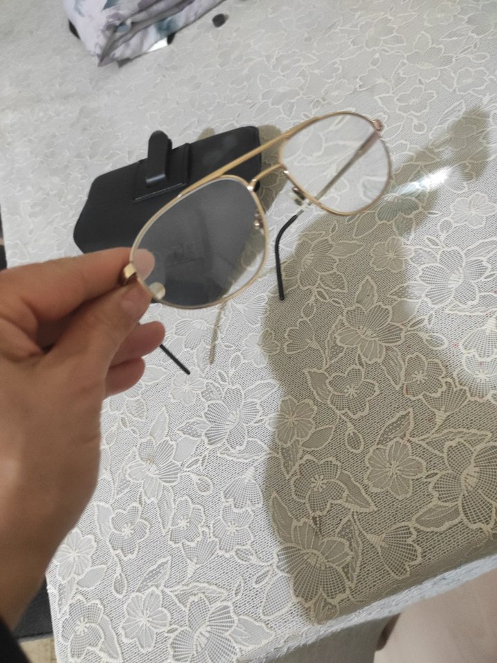 Klasik Gold Tokalı Biker Gözlük - Görsel 4