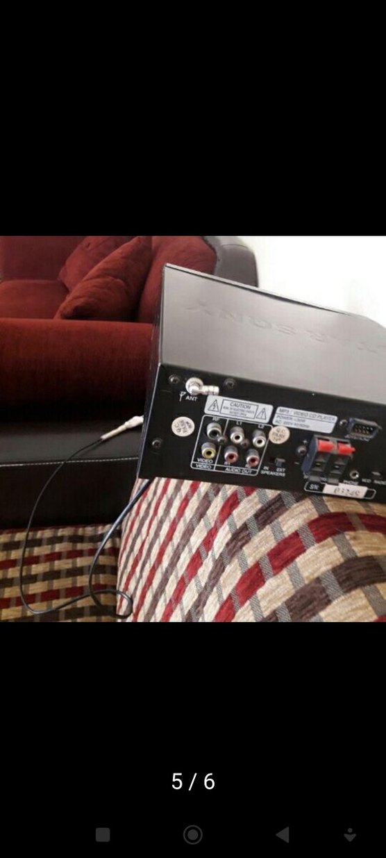 Siyah Sony Müzik Sistemi - Görsel 4