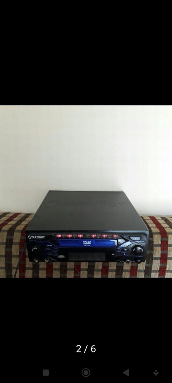 Siyah Sony Müzik Sistemi - Görsel 2