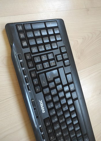 Everest Siyah Kablolu Klavye - Görsel 7