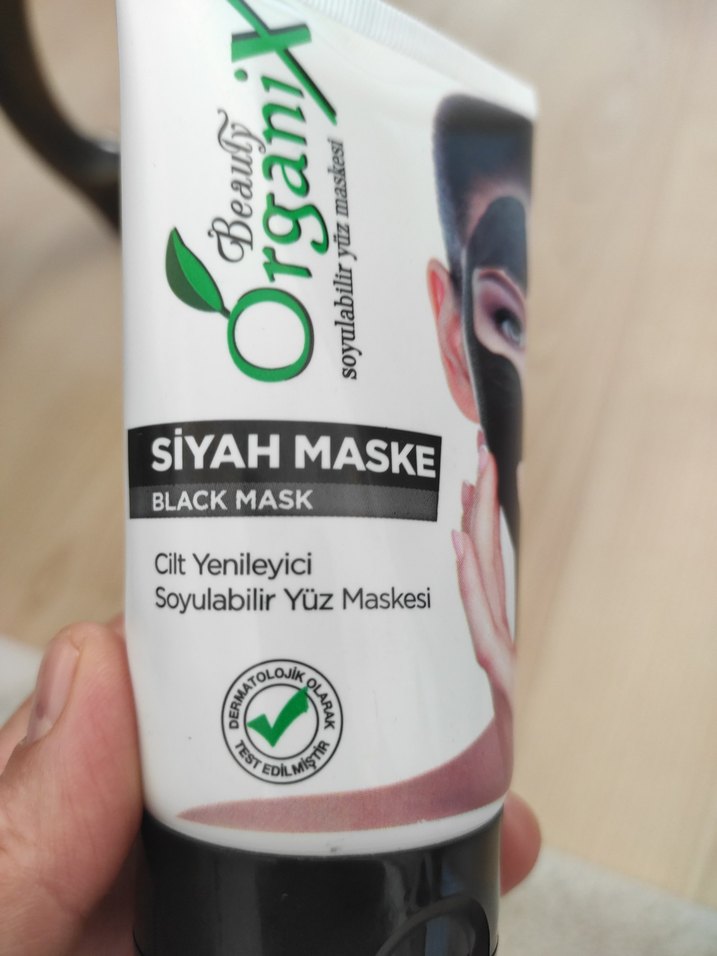 Organix Charcoal Siyah Maske - Görsel 3