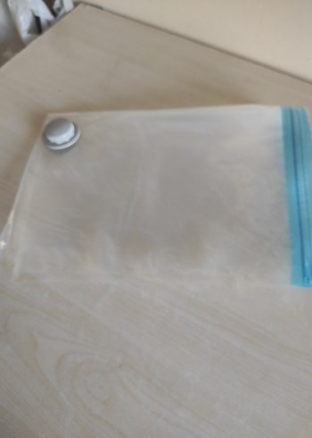 vakumlu giysi ve yastık Saklama Poşeti - Görsel 5