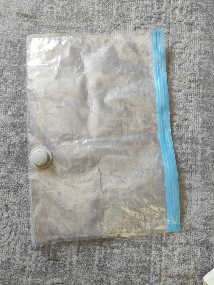 vakumlu giysi ve yastık Saklama Poşeti - Görsel 2