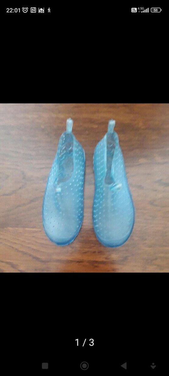 Şeffaf Mavi Erkek Su Ayakkabısı - Görsel 2