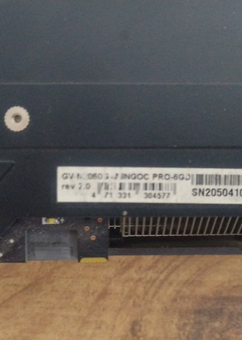 gigabyte rtx 2060 6 GB - Görsel 9