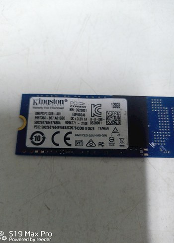 Kingston 128 GB M2 SSD - Görsel 3