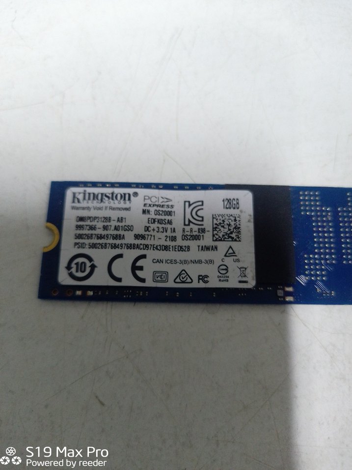 Kingston 128 GB M2 SSD - Görsel 3
