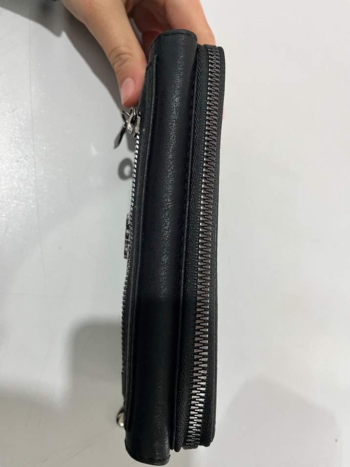 Siyah Deri Kadın Cüzdanı POLO - Görsel 2