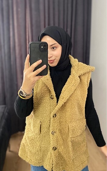 m Beden Peluş yelek Pinterest yelek