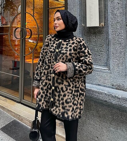 Leopar hırka