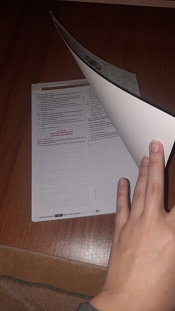 Beden ORBİTAL YAYINLARI AYT KİMYA SORU BANKASI