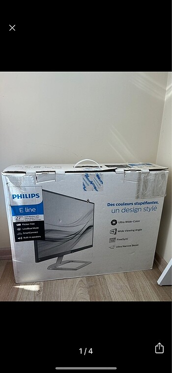Philips ultra geniş lcd monitör