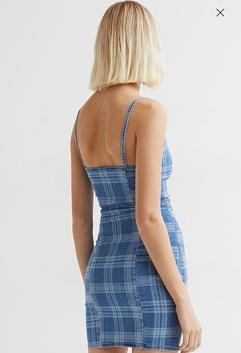 m Beden H&M uste oturan elbise