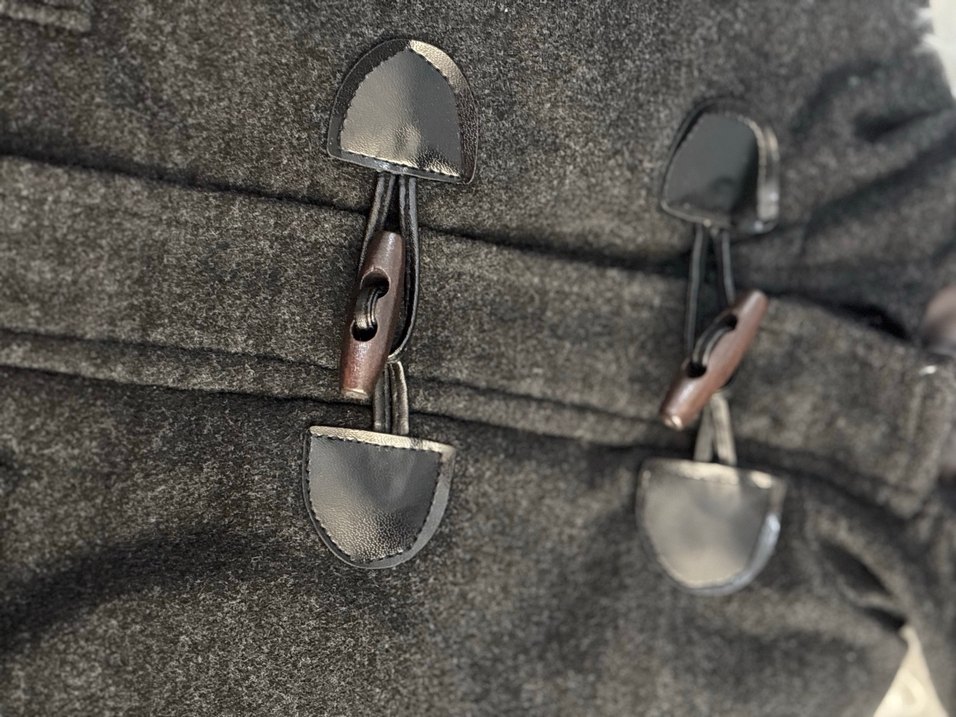 Gri Kapüşonlu Erkek Çocuk Kabanı - Görsel 5