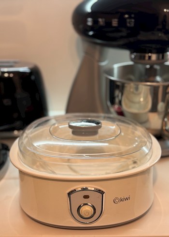 Beyaz Kiwi Ekmek ve Yoğurt Yapma Makinesi