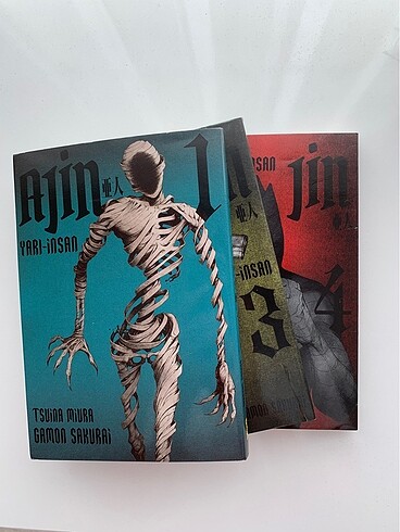Ajin manga 1-3