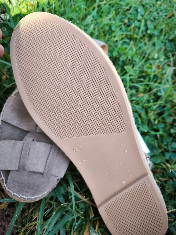 İNCİ Bej Süet ERKEK Sandalet - Görsel 2