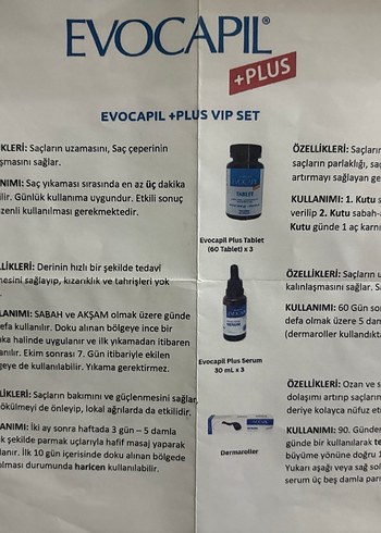 Evocapil Saç Dökülmesine Karşı Full Bakım Seti - Görsel 3