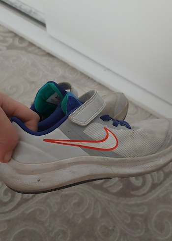 Nike Erkek Çocuk Gri Beyaz Sneakers