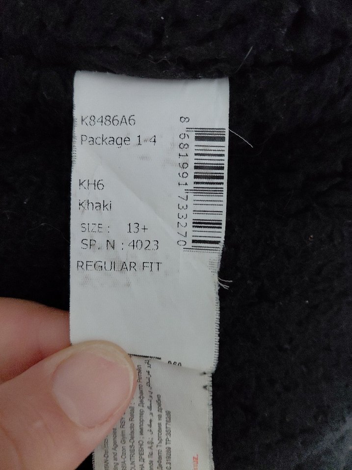 Erkek Çocuk Kapüşonlu Fermuarlı Mont - Görsel 3