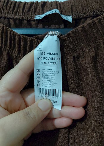 Kayık Yaka Kiremit Rengi İkili Takım - Görsel 8