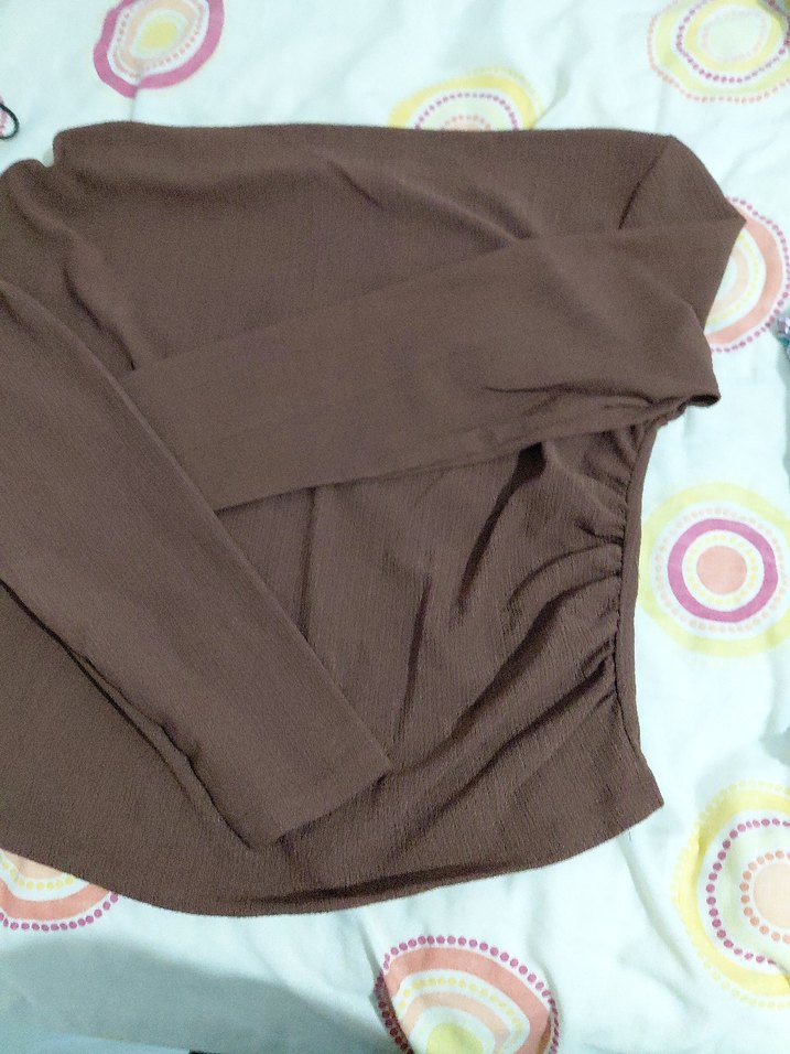 Kayık Yaka Kiremit Rengi İkili Takım - Görsel 5