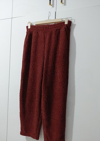 Kiremit Rengi Örme Kadın Takım - Görsel 8