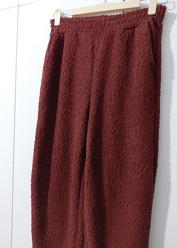 Kiremit Rengi Örme Kadın Takım - Görsel 10