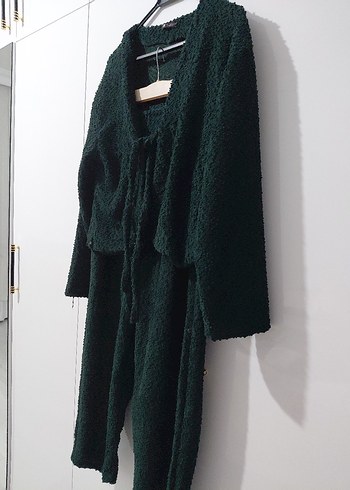 Bağcık Detaylı Örme Takım - Görsel 5