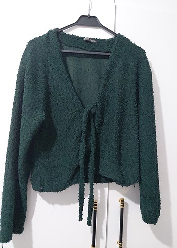 Bağcık Detaylı Örme Takım - Görsel 8