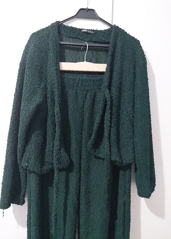 Bağcık Detaylı Örme Takım - Görsel 7