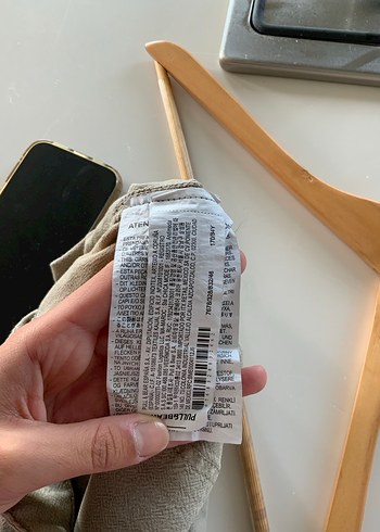 46 Beden camel Renk Pull&bear Pantolon