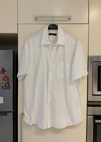 Pierre Cardin Beyaz Kısa Kollu gömlek