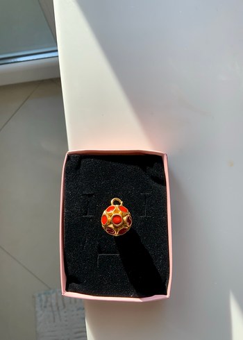 Mercan Taşlı Kolye Ucu