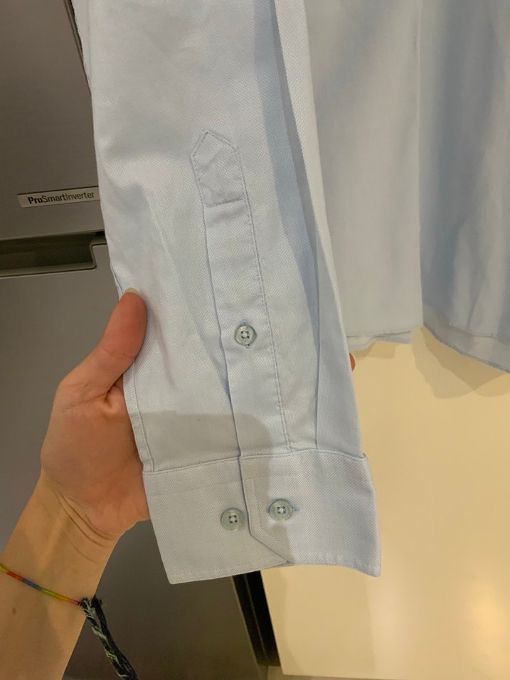 Sarar Mavi Gömlek - Görsel 4