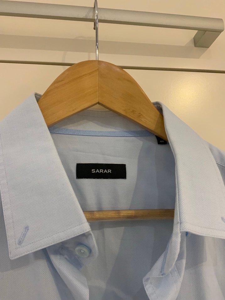 Sarar Mavi Gömlek - Görsel 3